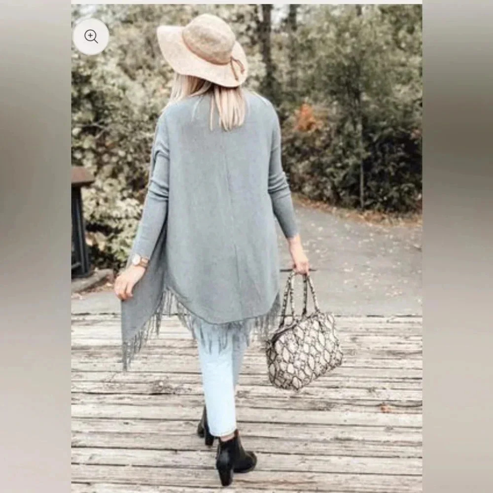 Jackson Rowe | Open Fringe Cardigan